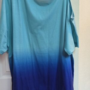 Blue and Purple Ombre T-Shirt